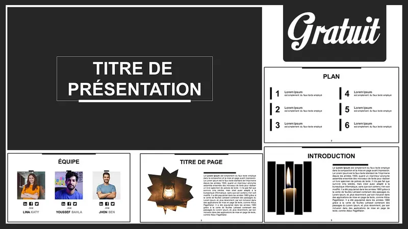 presentation slides en francais